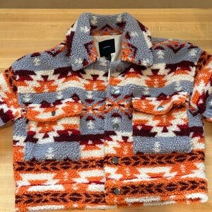 Cozy Multicolor Patterned Sweater